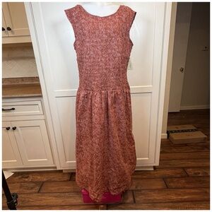 Universal Thread Terracotta Sleeveless Midi Dress